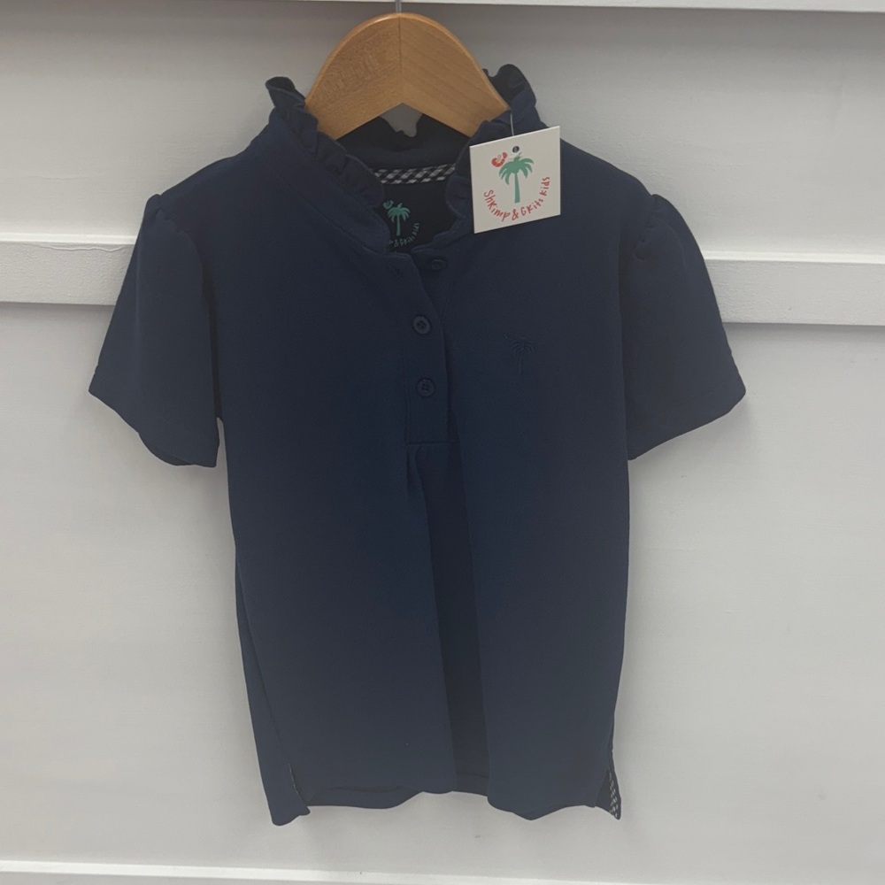 Navy Kids Polo Shirt